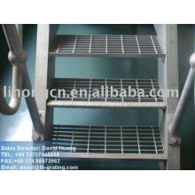 steel grating ladder